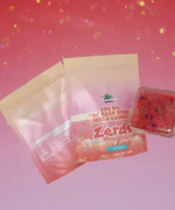 Buy Amnesia - Zerds Hash Rosin Single Mega Gummy - (200mg)  uk